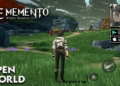 Ảnh game RPG thế giới mở "ReMemento White Shadow" với nhân vật đứng giữa đồng cỏ
