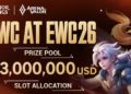 Giải đấu KWC trong khuôn khổ Esports World Cup 2026 (Ảnh: Pocket Gamer)